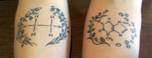 These are jess's tattoo on her forearms...